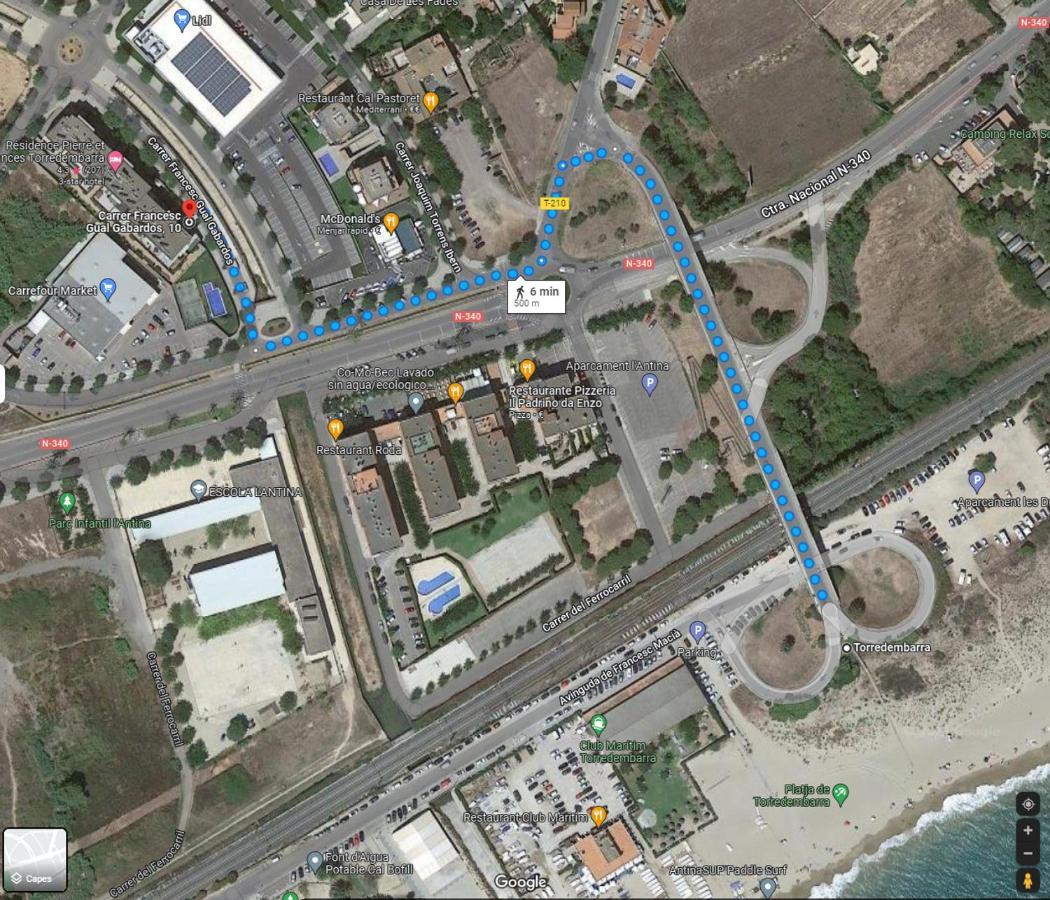 Apartamento Diseno A Cien Metros Del Mar. Torredembarra Eksteriør bilde